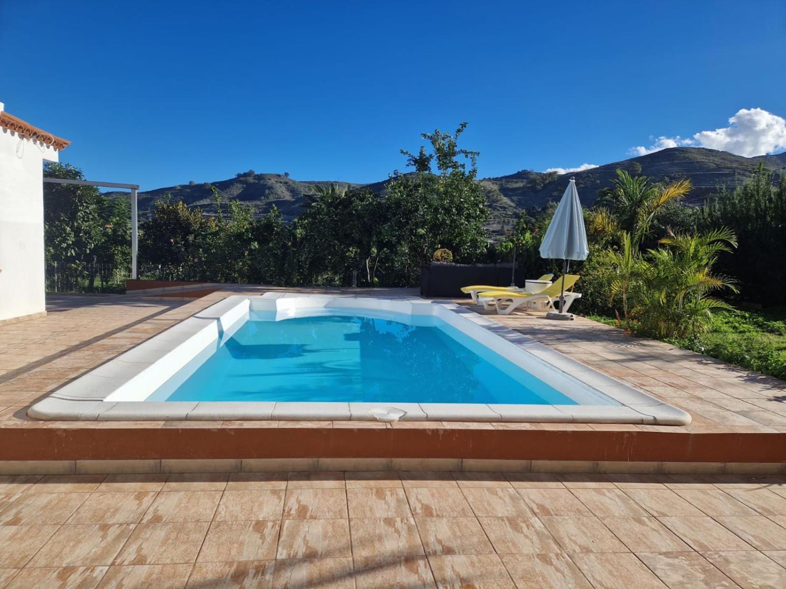 Willa Casa Con Piscina, High-Speed Wi-Fi Y Vistas Santa Brígida Zewnętrze zdjęcie